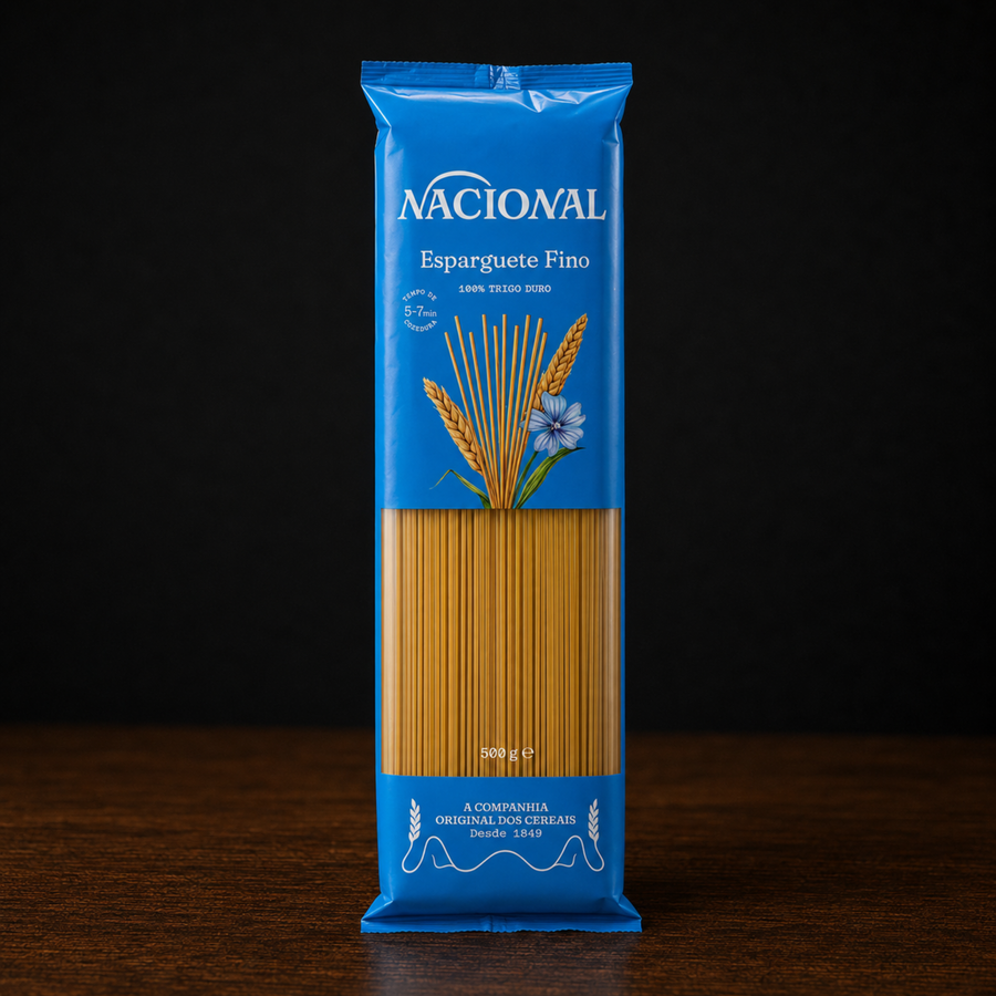 Nacional Esparguete Trigo 550G