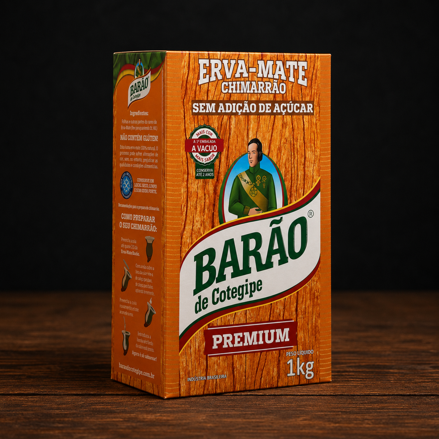 Barão Erva Mate Chimarrão Premium 1KG