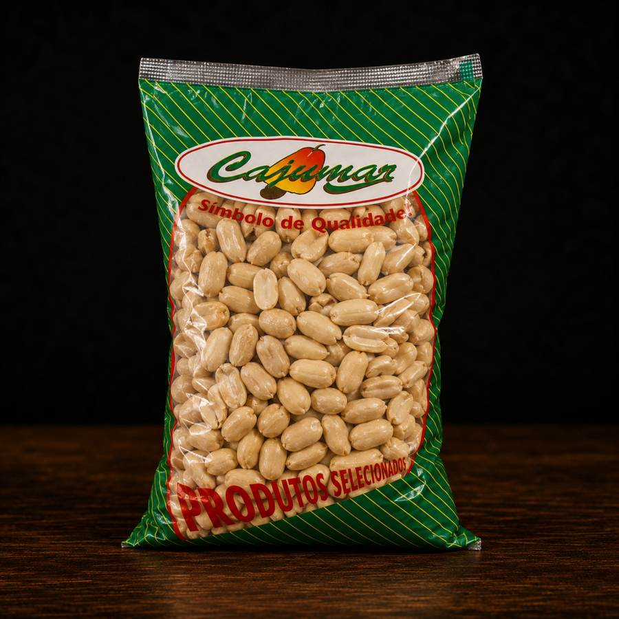 Cajumar Amendoim Cru Sem Pele 500G