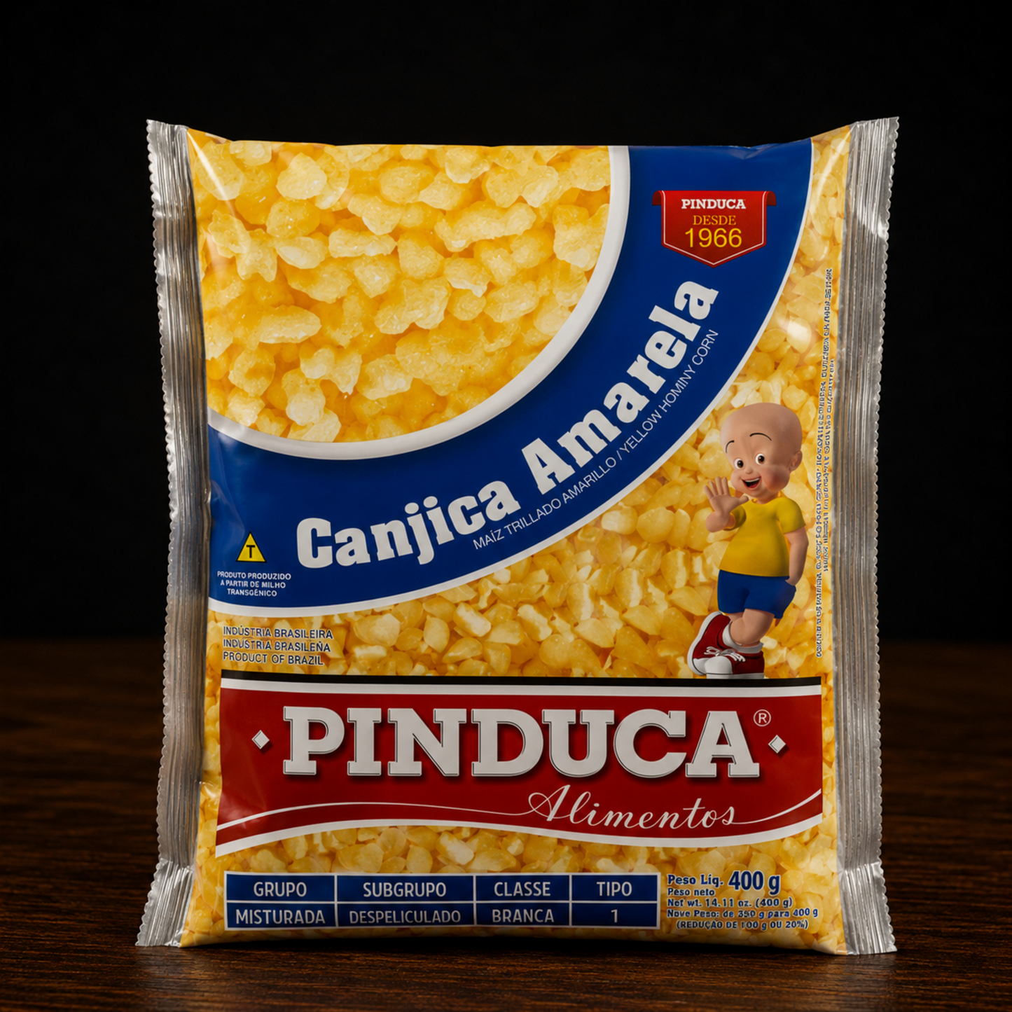 Pinduca Canjica Amarela 400G