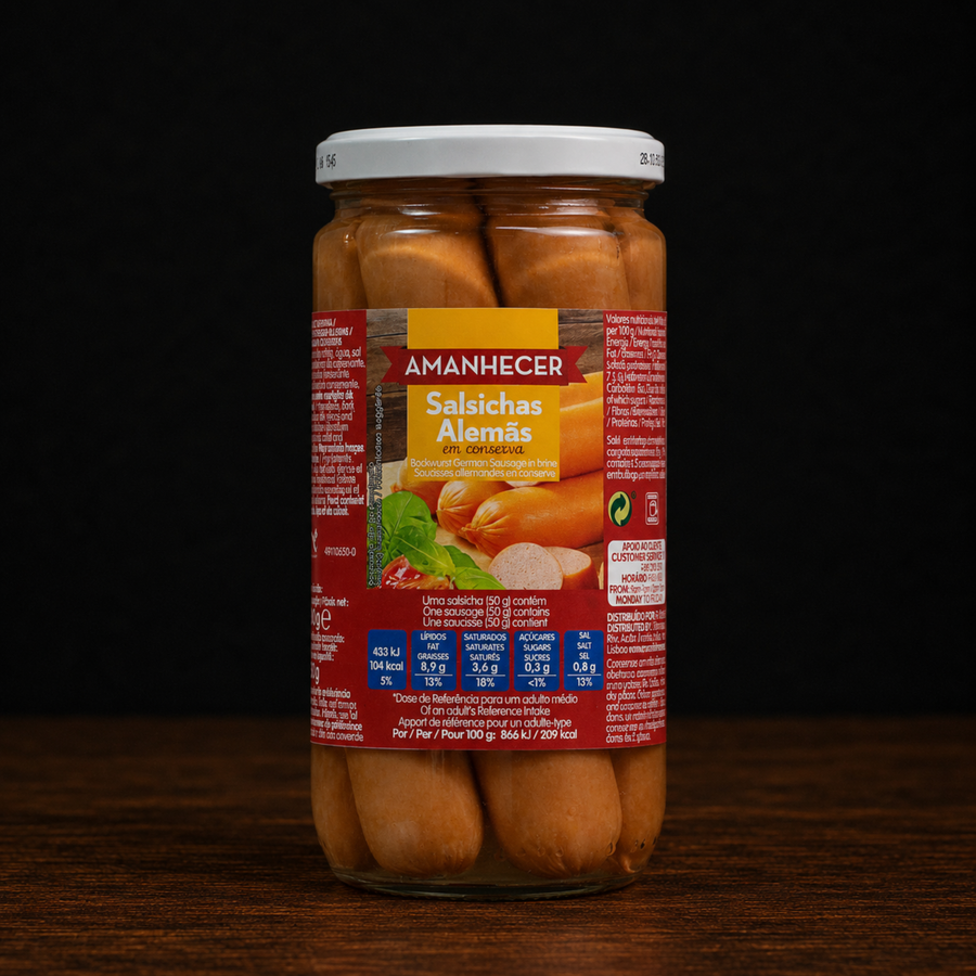 Amanhecer Salsichas Alemãs 380G