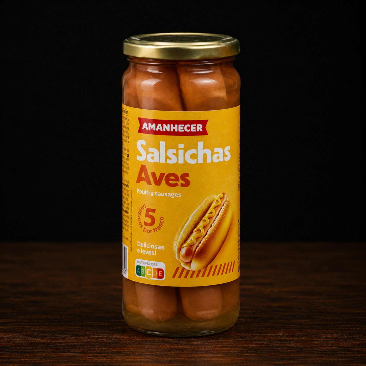 Amanhecer Salsichas Aves 5Un 420G