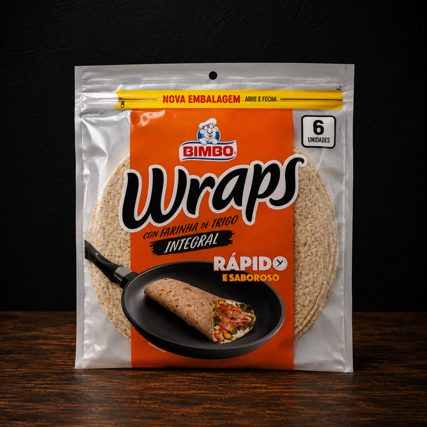 Bimbo Wraps Integral 6 Un