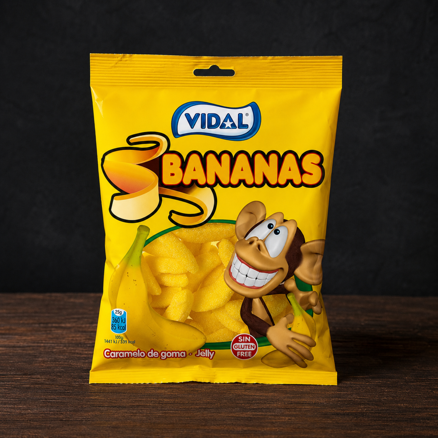 Vidal Bananas 90G