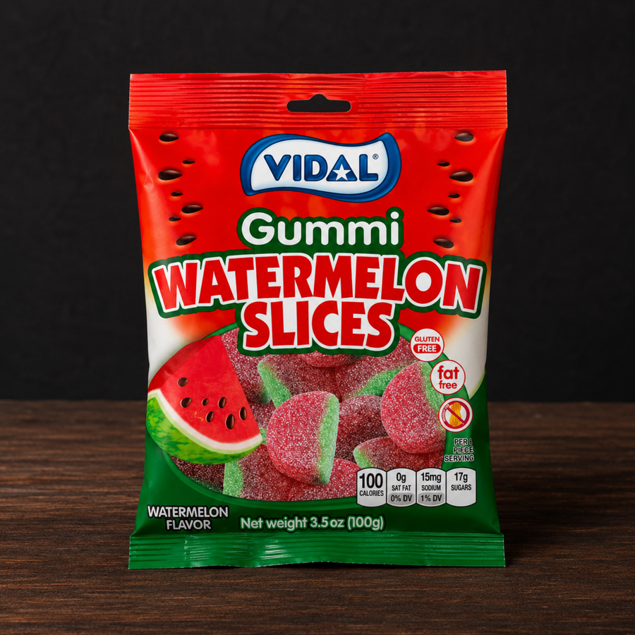 Vidal Watermelon Slices 90G