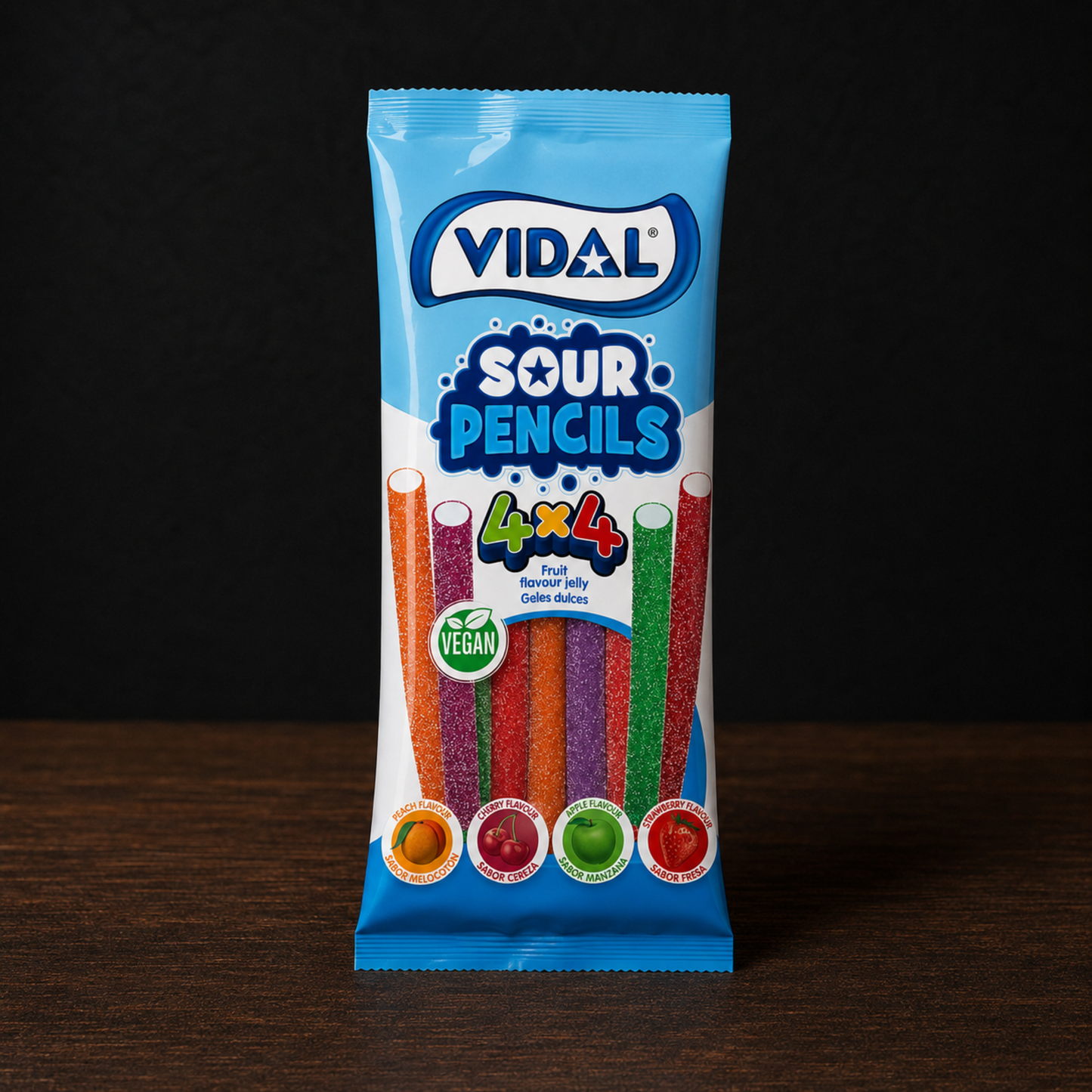 Vidal Sour Pencils 4x4 90G