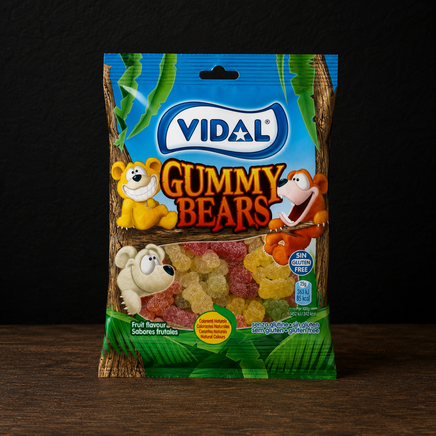Vidal Gummy Bears 90G