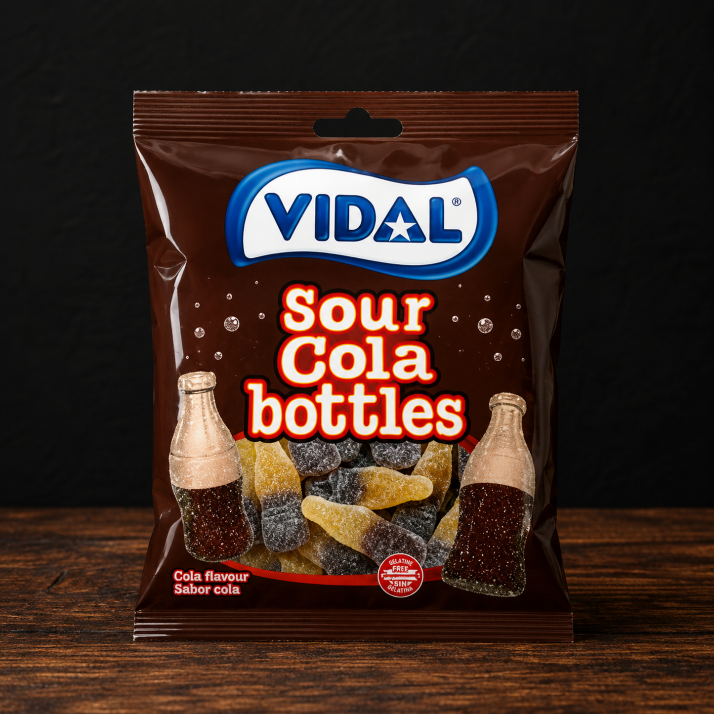 Vidal Sour Cola Bottles 90G
