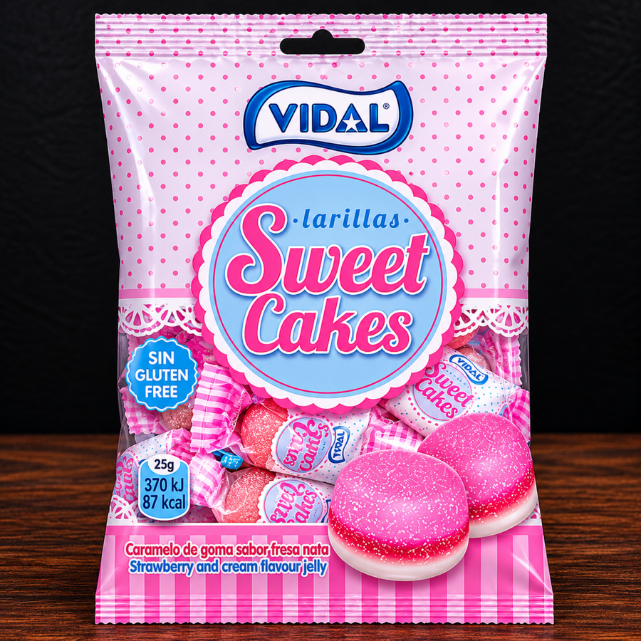 Vidal Sweet Cakes 90G