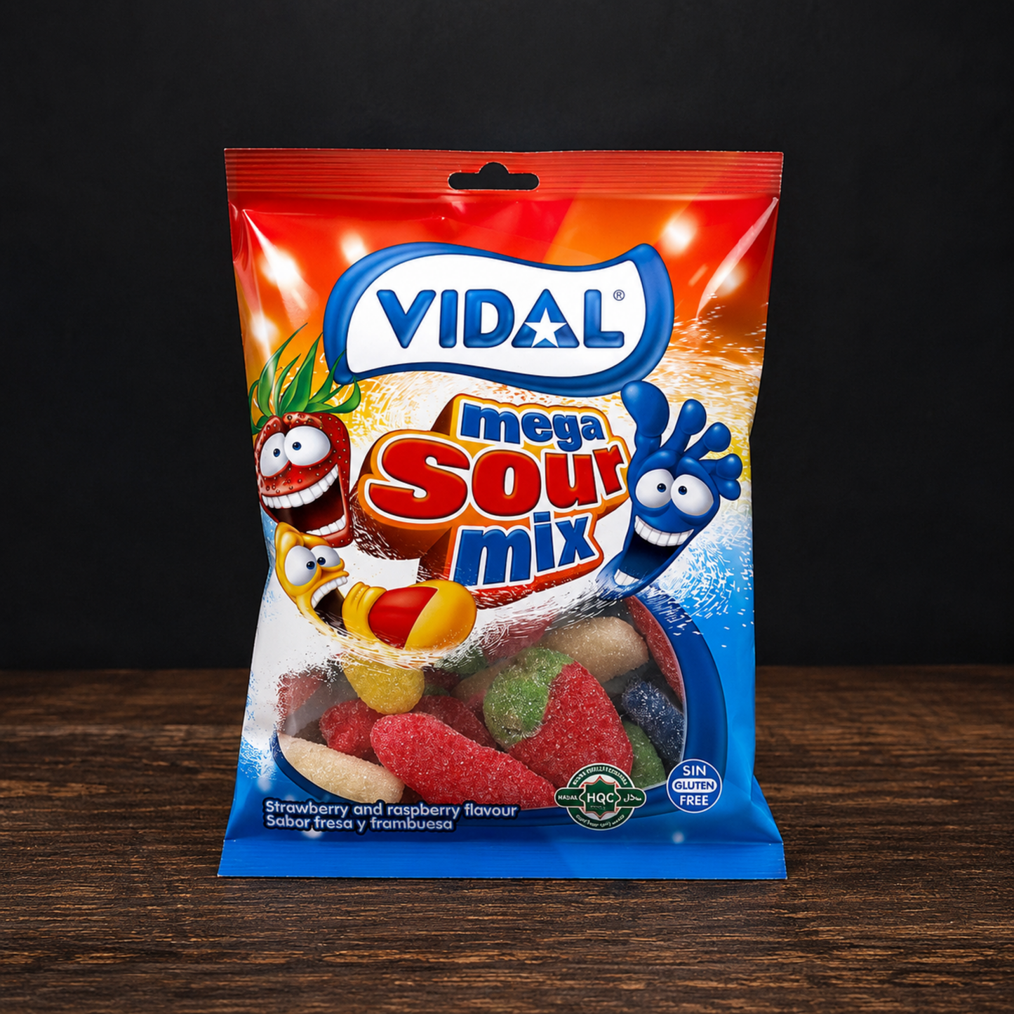 Vidal Mega Sour Mix 90G