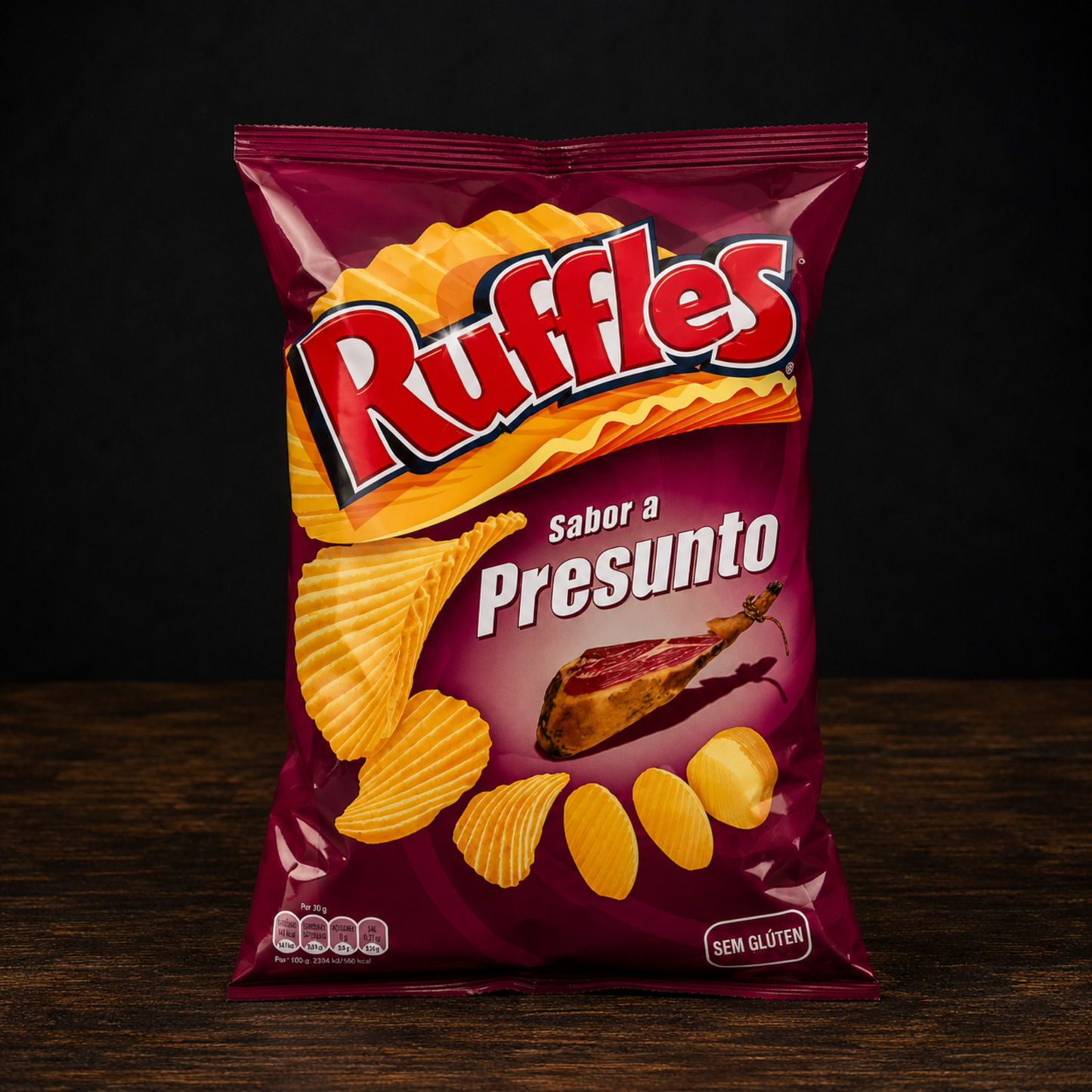 Batatas Ruffles Presunto 115G
