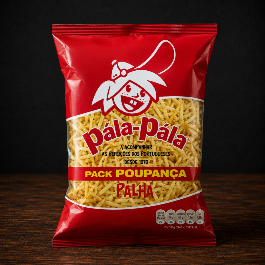 Batatas Pala Pala Palha 365G