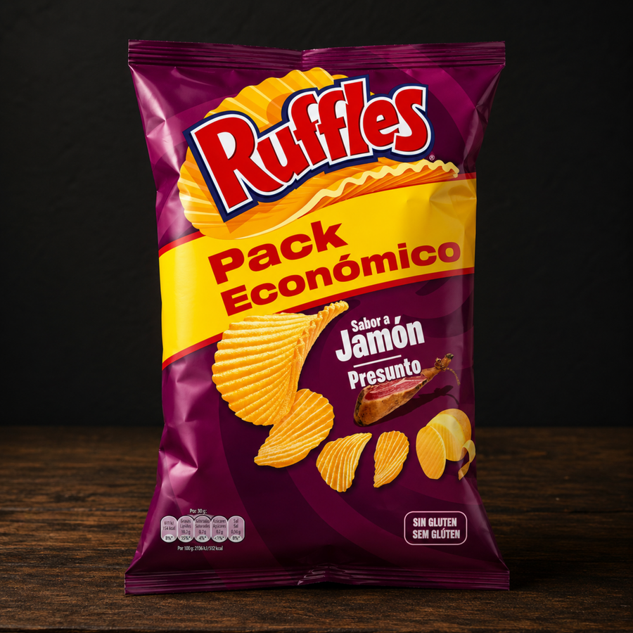 Batatas Ruffles Presunto 200G