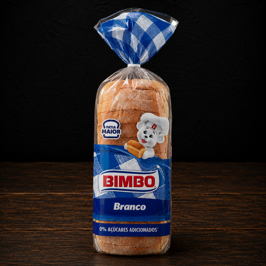 Bimbo Pao de Forma Branco 430G