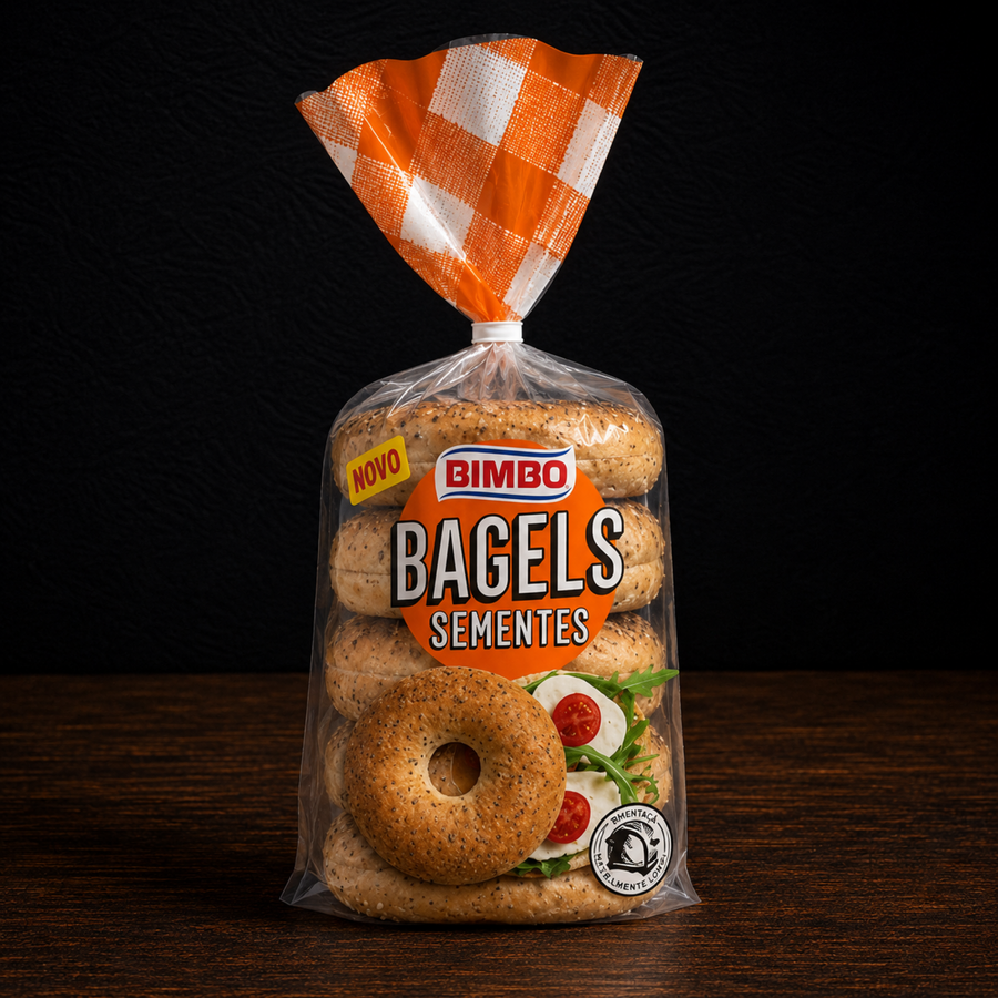 Bimbo Bagels Sementes 300G