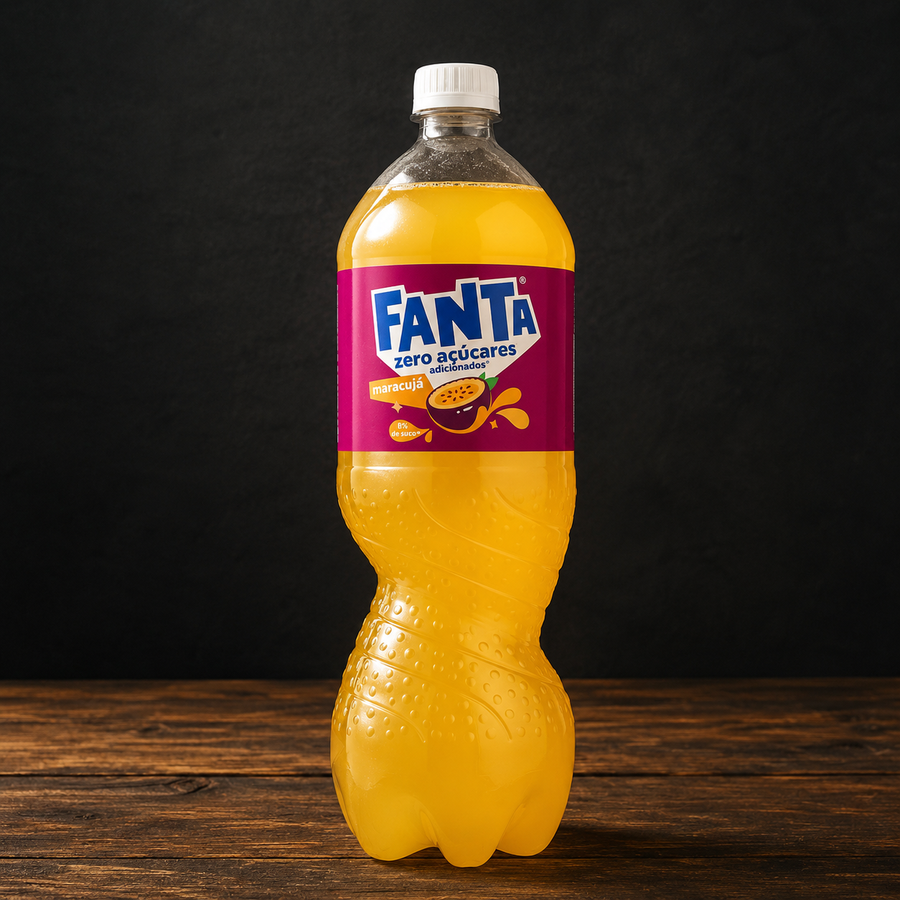 Fanta Maracuja Zero Açucares 2L
