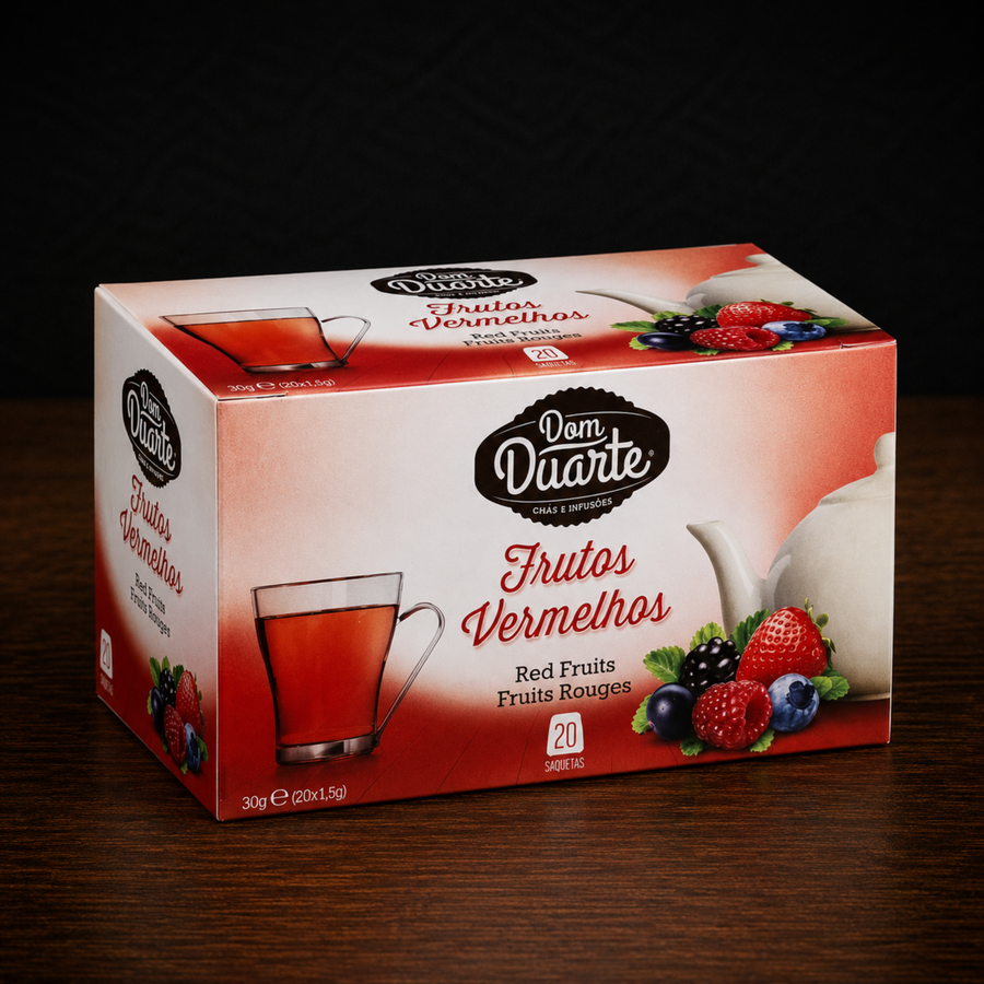 Chá Frutos Vermelhos Dom Duarte 20Un