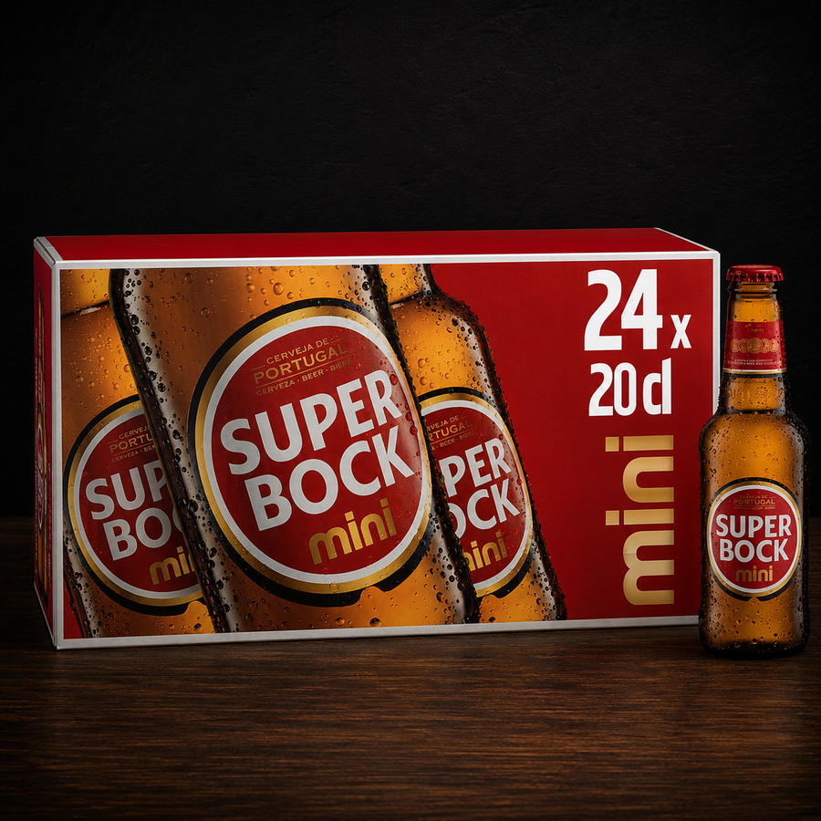 Pack de 24 Super Bock Mini 20CL