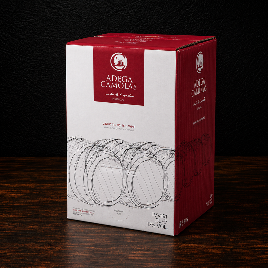 Vinho Tinto Adega Camolas 5L