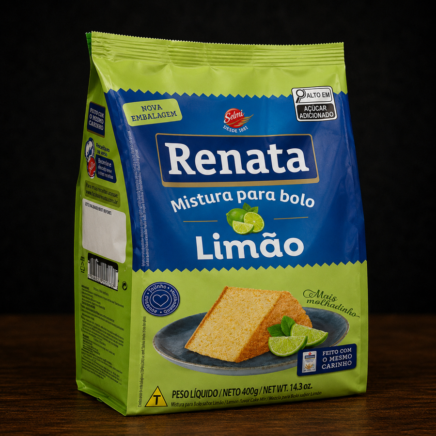 Renata Limão Mistura Bolo 400G